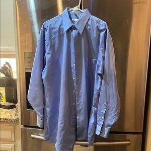 Men's Blue Dress Shirt